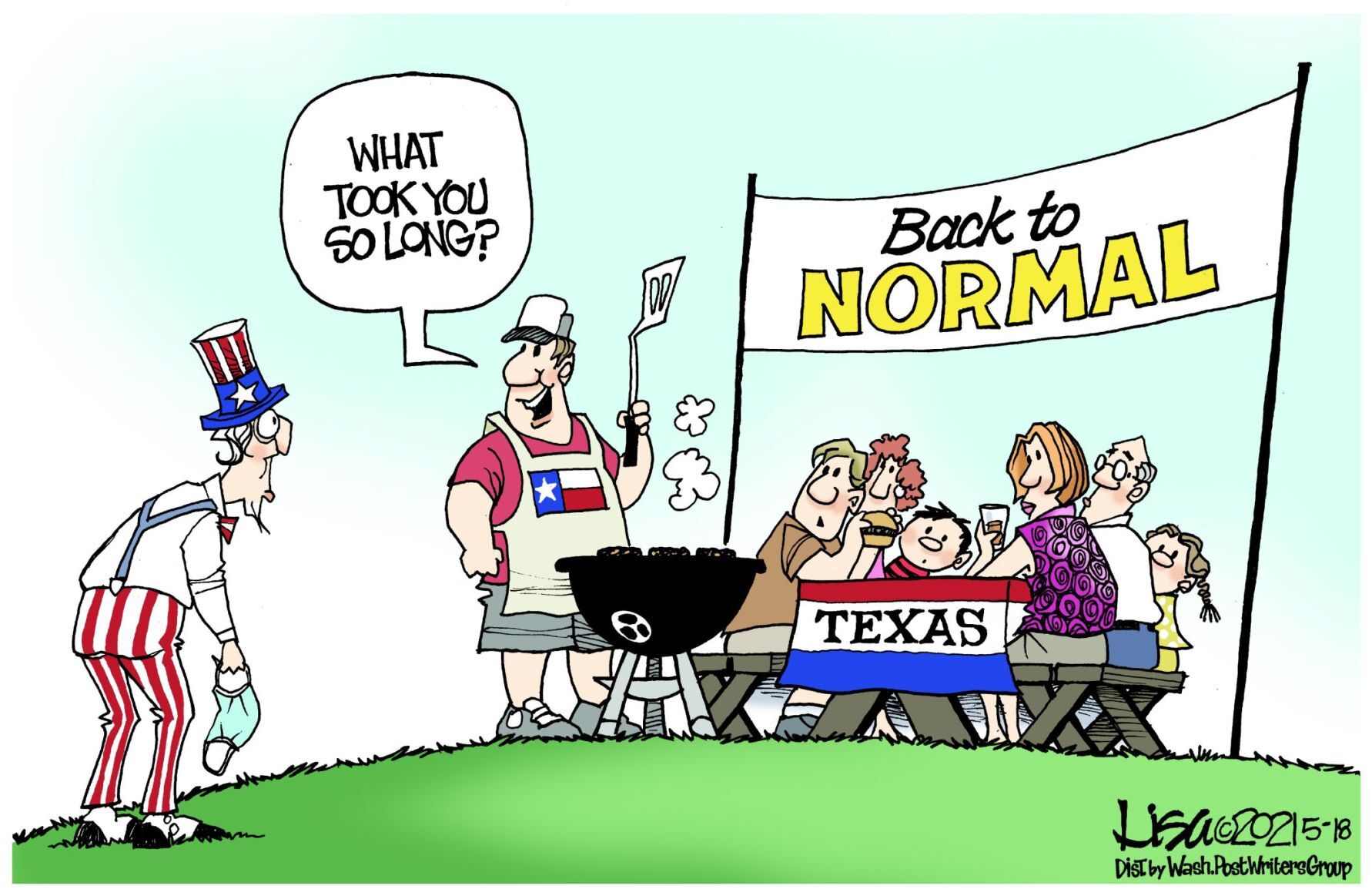 Lisa Benson cartoon
